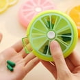 thumbnail image 2 of Lishi Rotating Fruit Pill Box Sorted Placement Convenient Supplies, 2 of 7