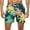 Green#03, variant on Miqool Big and Tall Mens Swim Trunks Quick Dry Board Shorts Hawaiian Swim Shorts Bathing Suit Beach Swimwear with Pockets