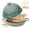 D-Sea Salt Green(Silicone Oven Mitts), variant on Davivy 5.5 Qt Enameled Dome-Shaped Cast Iron Bread Dutch Oven with Lid, Enameled