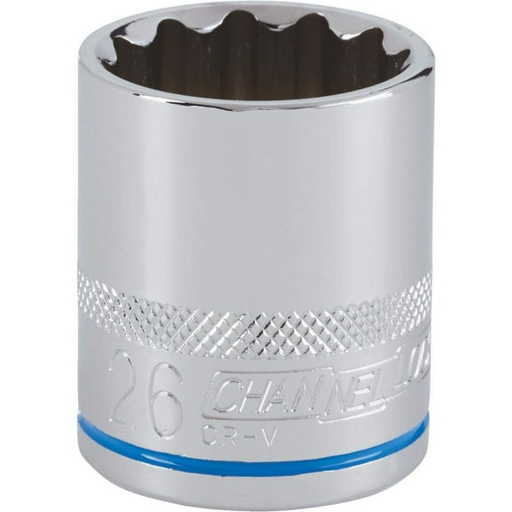 Channellock Drive Shallow Metric Socket 351040