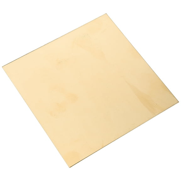 Brass Sheet DIY Crafts Brass Sheeting Reliable Easy to Cut and Polish Brass plate for Electrical Repairs and DIY Projects