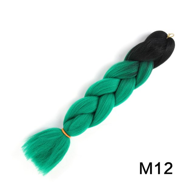 24 Extensions de Cheveux Tressées, Fibre Synthétique Résistante à la Chaleur, Pré-Étirée, Tissage pour Femmes, Installation Facile, à la Mode et Polyvalente pour le Coiffage, PENDANE, F