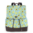 thumbnail image 1 of Disketp Avocado and Hearts Mochila de Cuero para Mujer, Bolso de Espalda Antirrobo con Estilo para Viaje, Trabajo y Uso Diario, 1 of 4