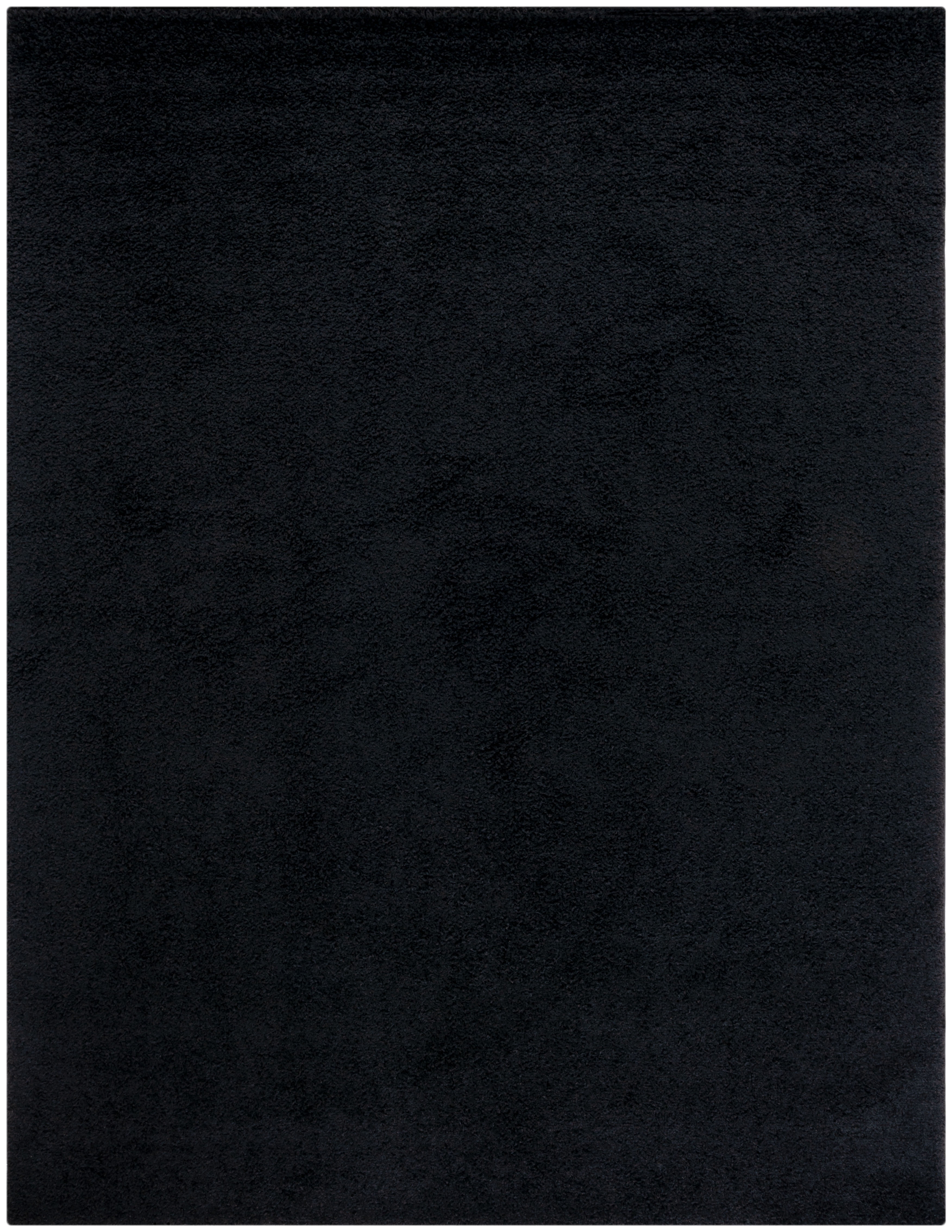 Safavieh Athens Talia Solid Shag Area Rug, Black, 9' x 12'