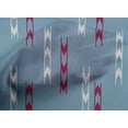 thumbnail image 4 of oneOone Cotton Poplin Fabric Arrow Sign Kasuri Printed Fabric 1 Yard 42 Inch Wide, 4 of 4