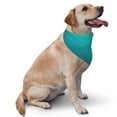 thumbnail image 2 of Disketp Green Turquoise Teal Dog Bandanas 1PC Triangle Adjustable Puppy Bandana Bib Handkerchief for Large Medium Girl Dogs Pets Gift, 2 of 6