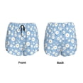 thumbnail image 5 of Lsque Daisies Flowers Printed Women's Running Shorts with Liner Pockets,Elastic Quick Dry Workout Athletic Gym Yoga Shorts,Womens High Waist Shorts-Large, 5 of 9