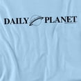 thumbnail image 2 of Superman Daily Planet Logo Women's T Shirt, Light Blue, Medium, 2 of 6