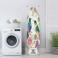 thumbnail image 4 of KUIFORTI Hummingbird Ironing Board Cover and Pad 15x54 Inch,Colorful Flowers Ironing Board Tabletop Cloth Heavy Duty Iron Board Cover Dust Cover Durable Ironing Board Pad for Home Decorations, 4 of 6