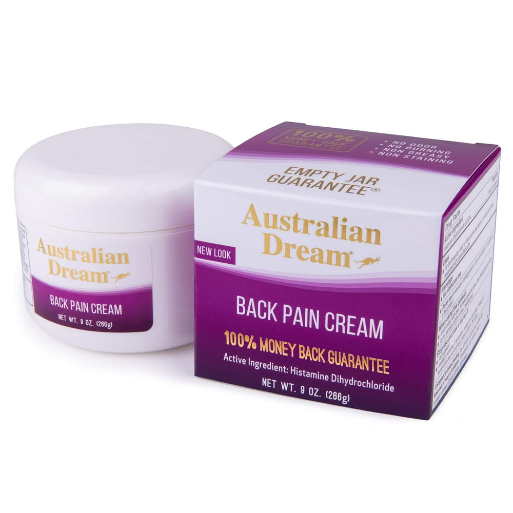 Australian Dream Back Pain Cream, 9 Ounce