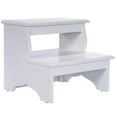 thumbnail image 1 of Butler Specialty Company Melrose Wood Step Stool - White, 1 of 10