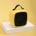 thumbnail image 7 of Hvmvliv Heaters for Indoor Use Portable Space Heater, Mini Ceramic Heater with Tip-Over and Overheat Protection, Quiet Personal Heater for Desktop, Bedroom, and Office Indoor Use Yellow, 7 of 7