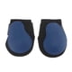 thumbnail image 1 of 1 par de protectores de tendón/menudal transpirables y anticaídas para entrenamiento de equitación Pie trasero azul oscuro, 1 of 8