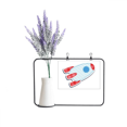 thumbnail image 1 of Universe And Alien Spacecraft Artificial Lavender Flower Vase Bottle Card, 1 of 2