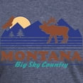thumbnail image 3 of CafePress - Montana Big Sky Country Men's Deluxe T Shirt - Mens Tri-blend T-Shirt, 3 of 4