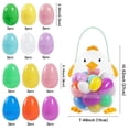 thumbnail image 2 of Orangide Easter Bunny Egg Fillable Candy Box Chick Egg Shaped Treat Holder Plastic Easter Basket Stuffer Gift Box For Kids Party Favors, 2 of 6