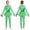 Green, variant on Kids Girls Dance Unitard Long Sleeve Gymnastics Leotard Full Body Ballerina Christmas Jumpsuit Red 8