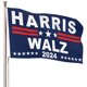 thumbnail image 4 of Kamala Harris para Presidente Banderas Waltz 2024 Exteriores, 4 of 9
