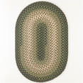 thumbnail image 1 of Rhody Rug TR22R036X060 3 x 5 ft. Twin River Oval Rug, Green & Multi Color, 1 of 1