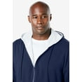 thumbnail image 4 of Boulder Creek By Kingsize Men's Big & Tall  Full-Zip Thermal Hoodie, 4 of 6