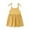 Khaki, variant on MuZeFu Girls Dresses&nbsp; Toddler Kid Baby Girls Summer Sling Dress Cute Solid Color Casual Dress