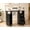 Black, variant on Manicure Table with Power Outlets, Marble Grained Nail Station  with Dust Collector, Non-Woven Drawers, Desk Lamp & Wrist Cushion(White)
