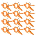 thumbnail image 1 of 12 clips de soporte para tallos de tomate, clips de enderezamiento para tallos de plantas, clips de plástico para fijación en jardín., 1 of 6