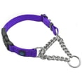 thumbnail image 1 of Collar Martingale Max y Neo de acero inoxidable para perros medianos, 1 of 5