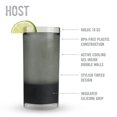thumbnail image 3 of Vaso Térmico HOST Highball para Cócteles Freeze 300mL Negro, 3 of 9
