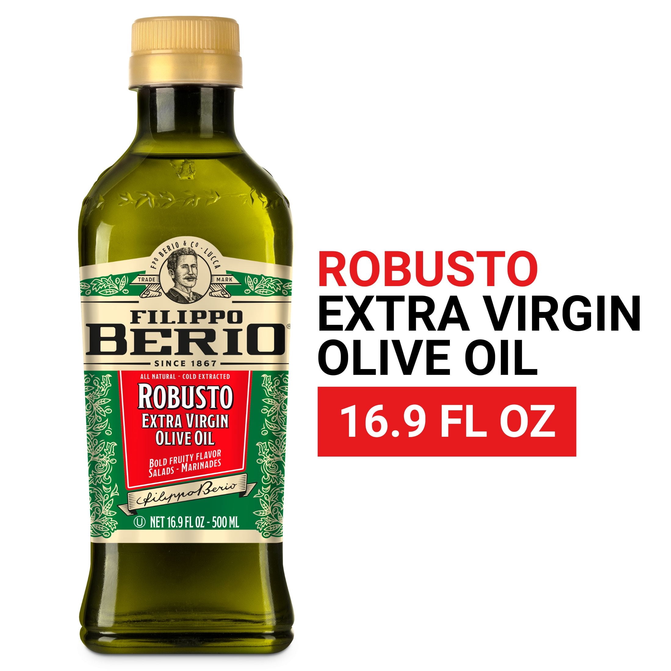 (3 pack) Filippo Berio Robusto Extra Virgin Olive Oil 16.9 fl oz