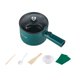 thumbnail image 1 of Olla eléctrica multifunción para cocinar al vapor, mini olla de viaje antiadherente, para uso doméstico, para ramen, pasta y sopa. Verde, 1 of 9