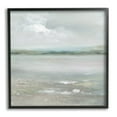 thumbnail image 5 of Stupell Industries Foggy Abstract Beach Landscape Distant Mountains Clouds Painting Black Framed Art Print Wall Art, Design by Nan, 5 of 5