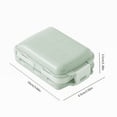 thumbnail image 3 of Less Than 5 Tool Bag Folding Box Three Layer Storage Box Carry A Cute Portable One Week Box with Transparent Tape Cover Dispensing Box, 3 of 6