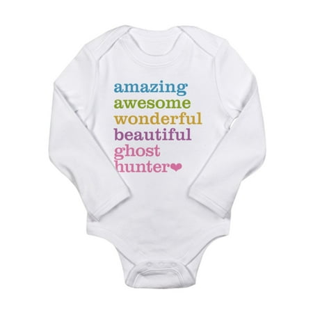 

CafePress - Amazing Ghost Hunter Body Suit - Long Sleeve Infant Bodysuit
