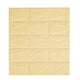 thumbnail image 2 of Pegatinas de pared DIY 3D ladrillo PE espuma papel tapiz paneles habitación calcomanía piedra decoración relieve A pegatina, 2 of 3