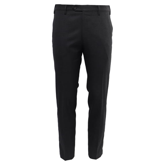 Pre-Owned Mr. P. Slim-Fit Trousers in Black Wool