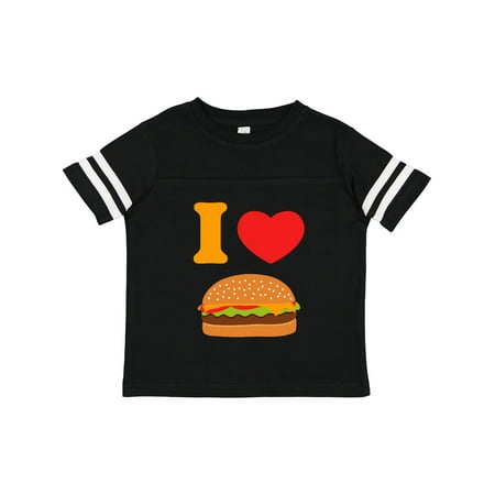 

Inktastic I Love Cheeseburgers Gift Toddler Boy or Toddler Girl T-Shirt