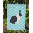 thumbnail image 3 of Carolines Treasures BB8132GF Dutch Rabbit Blue Check Garden Flag, 3 of 3