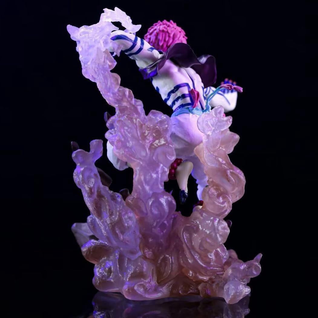 New Twelve Kizuki Akaza Hakuji (combat Ver) Character Anime Model Statue Action Figures Desktop Ornament Popular Decorations Fan Souvenirs Creative Gift Collectable