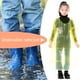 thumbnail image 1 of Ponchos de lluvia desechables con capucha con cordón y mangas Equipo de lluvia de emergencia para niños, 1 of 3