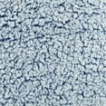thumbnail image 4 of Lush Decor 100% Polyester Olivia Sherpa Decorative Pillow Navy Single 20X20, 4 of 10