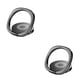 thumbnail image 4 of Tholdsy Anillo de teléfono de 360 ​​grados Soporte para teléfono celular Soporte de metal Tableta universal Aleación de zinc Soporte de agarre negro 2piezas, 4 of 5