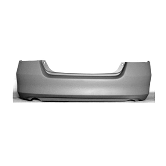New Aftermarket  Unpainted Rear Bumper Cover Replaces 04715SDBA80ZZ Use with 4 or 6 Cylinder fits 2006-2007 Honda Accord Hybrid Sedan 4-Door
