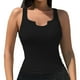 thumbnail image 2 of Ropa interior térmica Tops Moda para mujer Camiseta lisa Blusa sin mangas Cuello en V Camisetas sin mangas casuales Cami Blusa de poliéster para mujer, 2 of 6