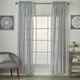 thumbnail image 3 of SKL Home Catherine CrochetCurtain Panel Pair, Silver, 52x84, 3 of 5