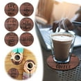 thumbnail image 3 of Boreal Craft Coffee Round Wooden Art Kit DIY Art With Stand For Beginners Adults Children Art Round Wooden Coffee Coffee Wooden 1PC round Small Kitchen Table Set, 3 of 3
