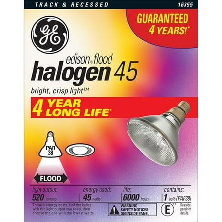 

g e lighting #16355 ge 45w halogen flood light
