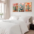 thumbnail image 2 of Hieng Vintage Mexican Wall Art Cactus Desert Plant Poster Boho Southwestern Botanical Decor Floral Vintage Poster Canvas Prints Paintings Pictures Living Room Bathroom Bedroom, 2 of 6