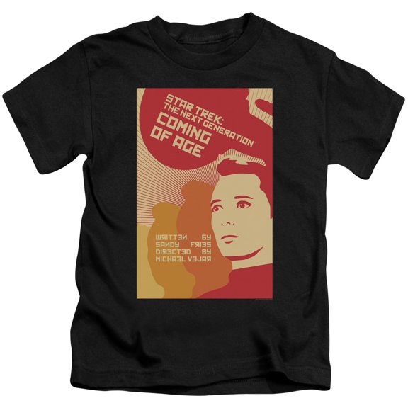 Star Trek Tng Season 1 Episode 19 Youth 18/1 T-Shirt Black