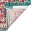 thumbnail image 7 of Unique Loom Baracoa Collection Area Rug - Regla (8' Square Turquoise/Ivory), 7 of 7